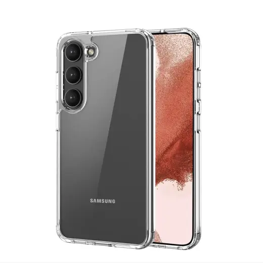 Dux Ducis Clin soomustatud telefoni ümbris Samsung Galaxy S23+ läbipaistev