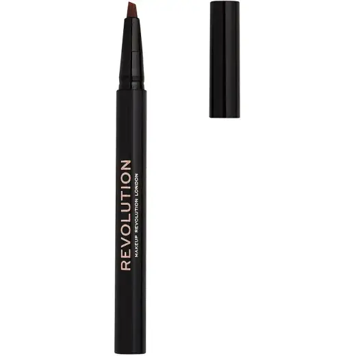 Makeup Revolution, Bushy Brow, Eyebrow Cream Pencil, Dark Brown, 0.5 ml