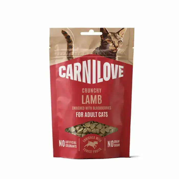 CARNILOVE Cat Crunchy Adult Lamb Enriched