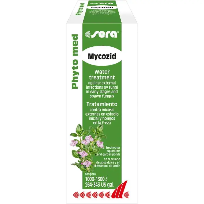 Līdzeklis pret ārējām sēnīšu infekcijām - Sera Phyto med Mycozid 100 ml