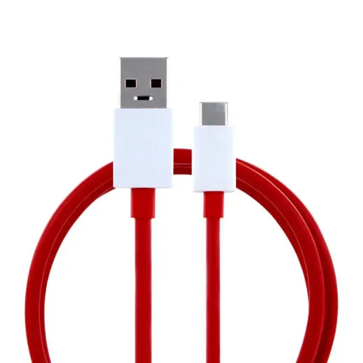 OnePlus D301 andmeedastus- ja laadimiskaabel | USB-A kuni USB-C | 20W | 1m | punane