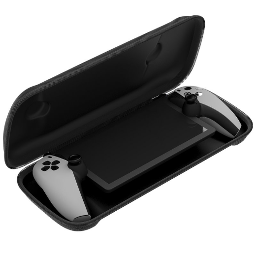 iPega P5P12 õhuke reisikohver Playstation Portal Remote Playerile Must
