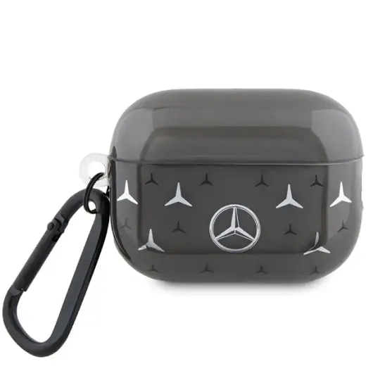 Mercedes MEAP28DPMGS AirPods Pro 2 (2022/2023) Cover Black Large Star Pattern