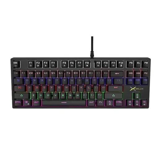 Delux Wired Gaming Keyboard KM13UM (US Layout)