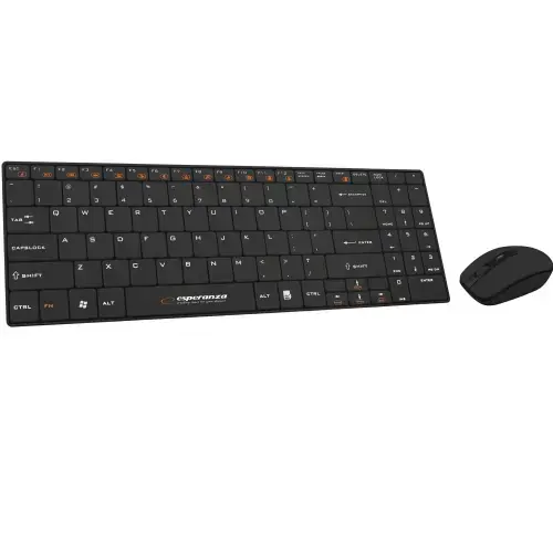 Esperanza EK122K Wireless keyboard with mouse 1600dpi ENG