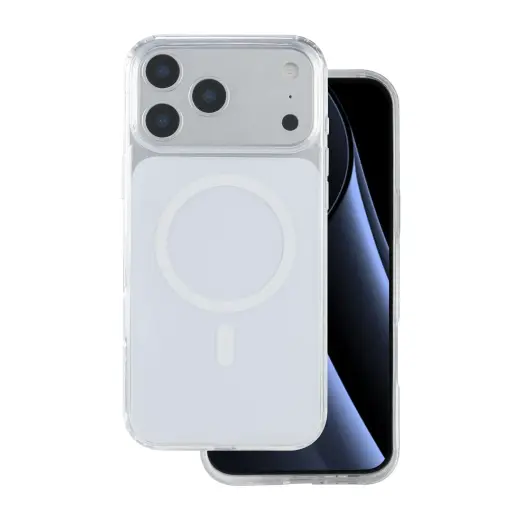 Lowkey Mag чехол с поддержкой MagSafe для телефона iPhone 17 Pro белый