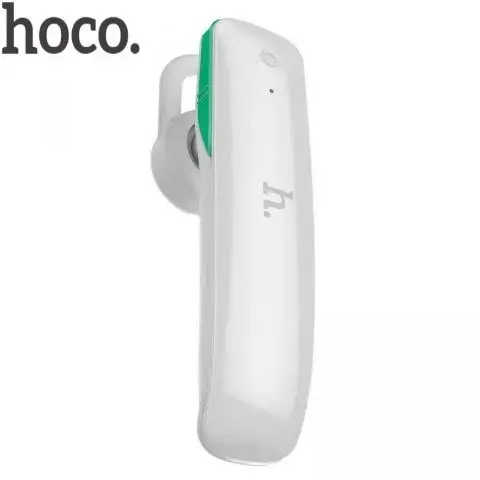 HOCO Premium E1 Wireless Bluetooth 4.1 Bezvadu Brīvroku Austiņa Balta
