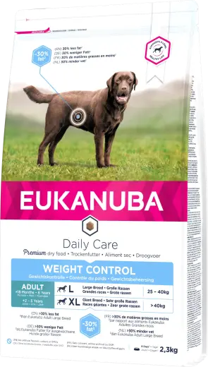 Сухой корм для собак - Eukanuba Adult Large Chicken Light, 2,3 кг