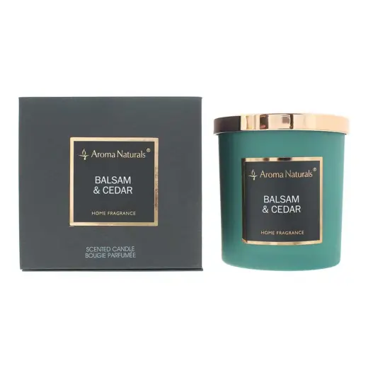 Aroma Naturals, Balsam & Cedar, Scented Candle, 215 g