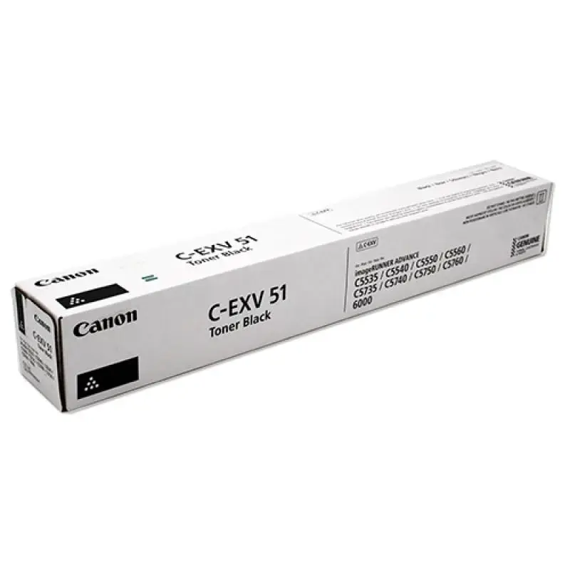 Canon Toner C-EXV CEXV 51 Black Schwarz (0481C002)