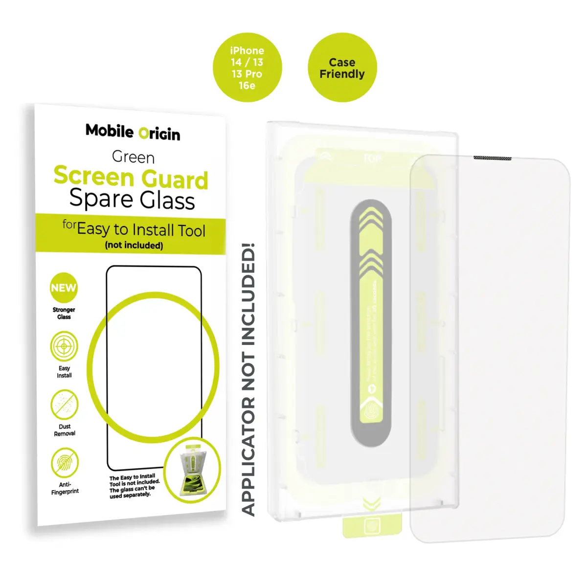MOBILE ORIGIN Orange Screen Guard Spare