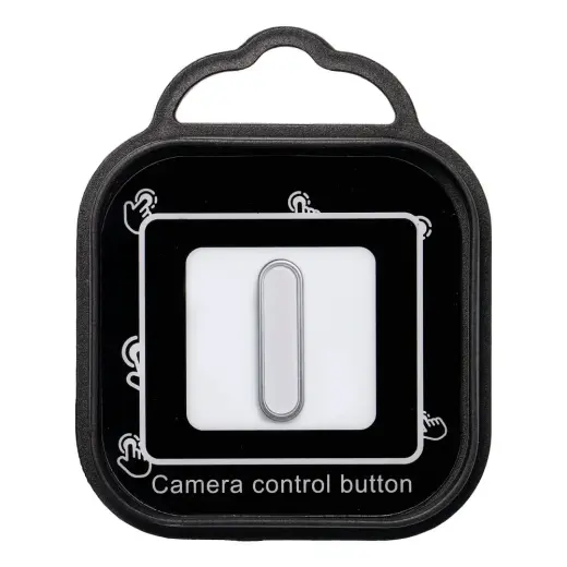 Camera Control active button чехол с поддержкой MagSafe для телефона iPhone 16 серебряный