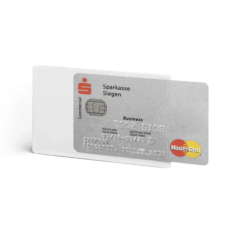 Kredītkaršu turētājs DURABLE ar RFID aizsardzību, (3 gab.)  retail paka