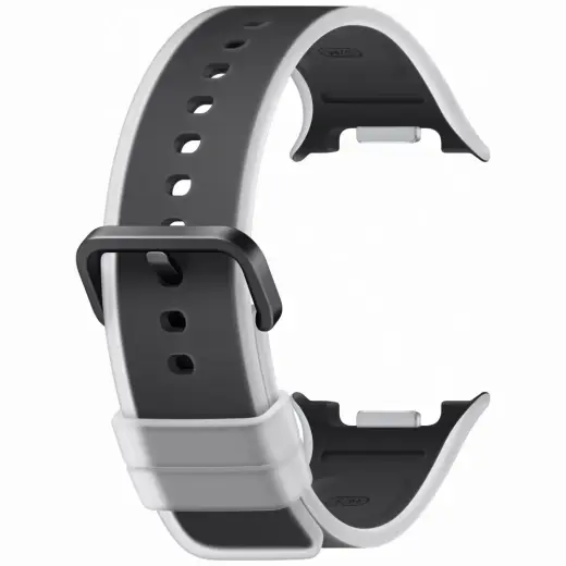 Samsung Misty viedpulksteņa siksniņa priekš Galaxy Watch 9 S/M | silikons | melna