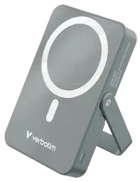 Внешний аккумулятор (powerbank) Verbatim Charge n Go | 10 000 мА·ч | MagSafe, Wireless | серый
