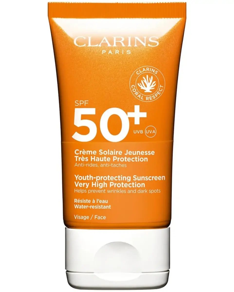 Clarins, Sun Care, Hydrating, Sunscreen Cream, For Face, SPF50, 50 ml