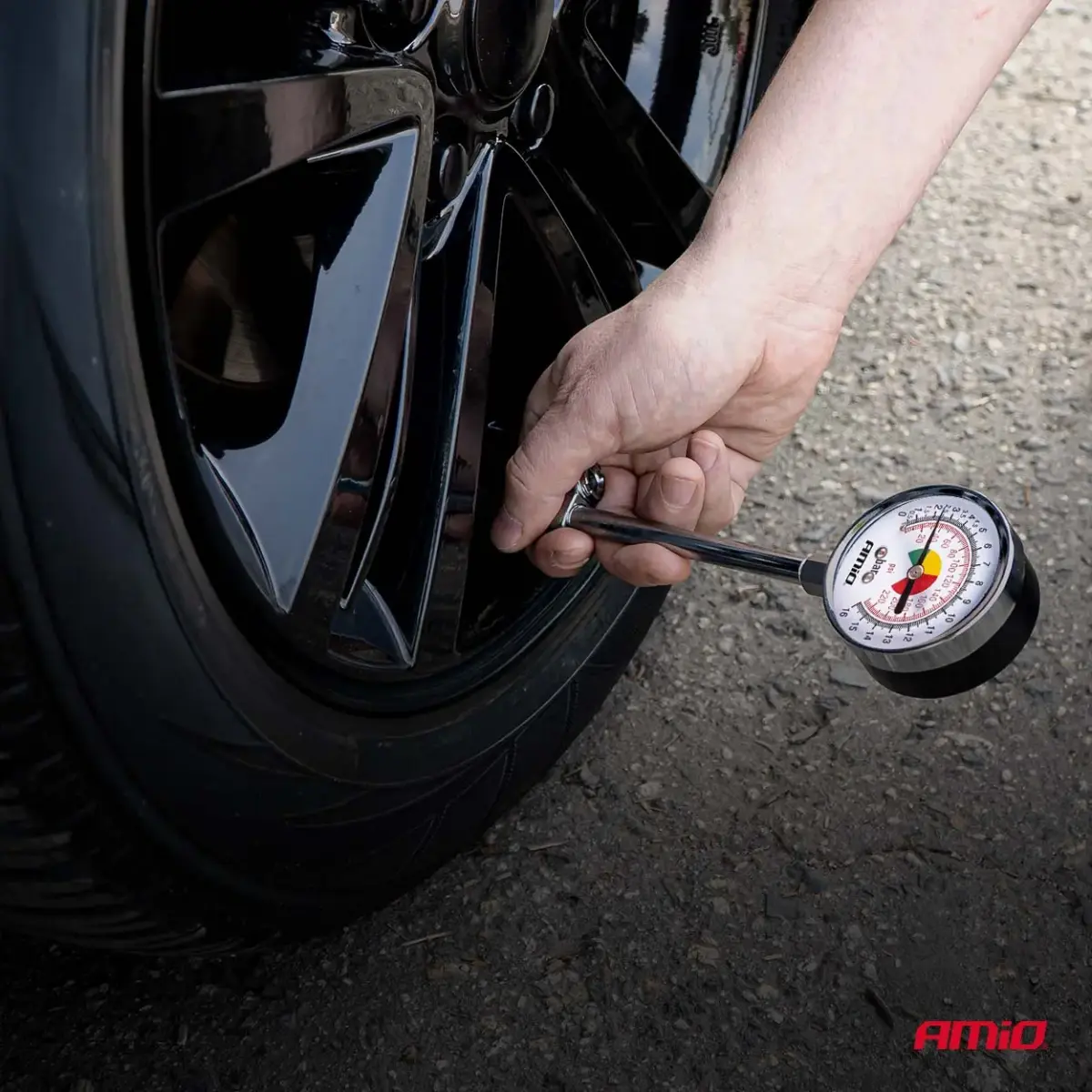 Truck pressure gauge TIR 15 bar PG-15 AMIO-01708