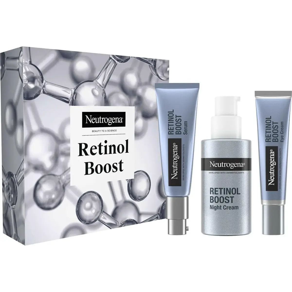 Neutrogena, Set Regalo Bellezza, Retinol Boost Skincare Geschenkset