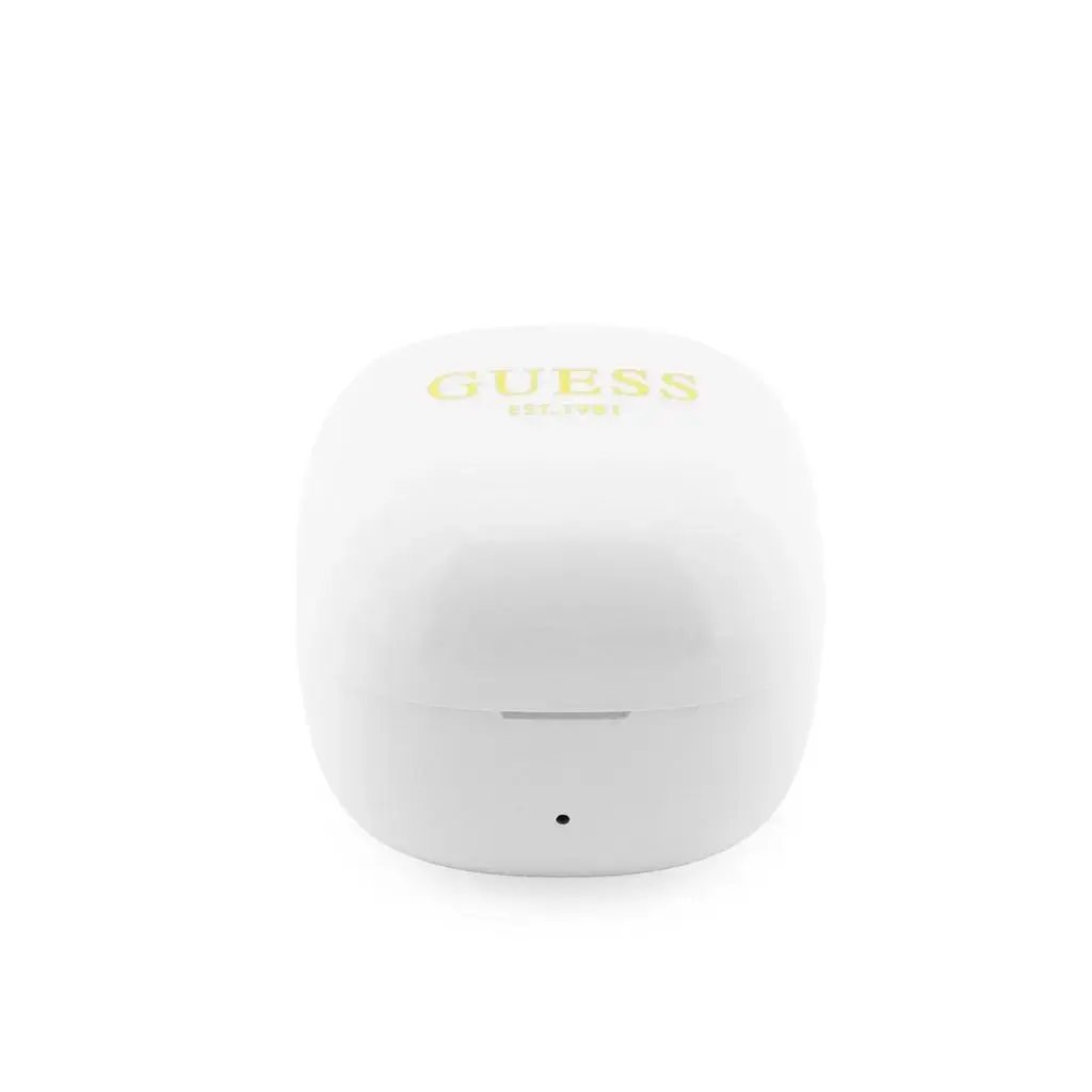 Guess Mini Classic Logo OWS Wireless Earphones White