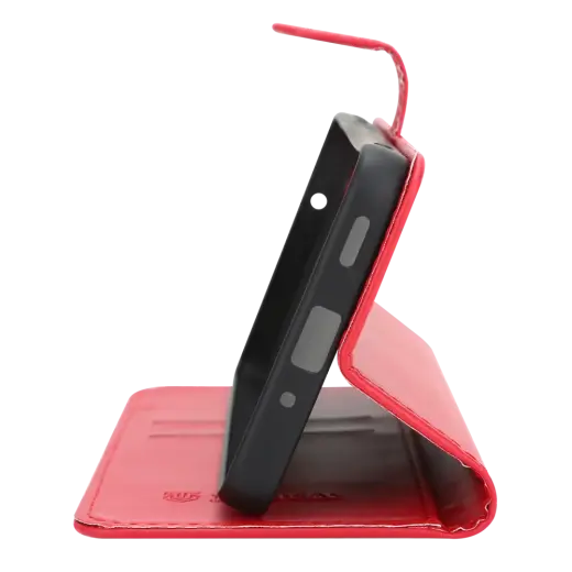 Tactical Field Notes book type phone case for Samsung Galaxy A27 5G (A276) red