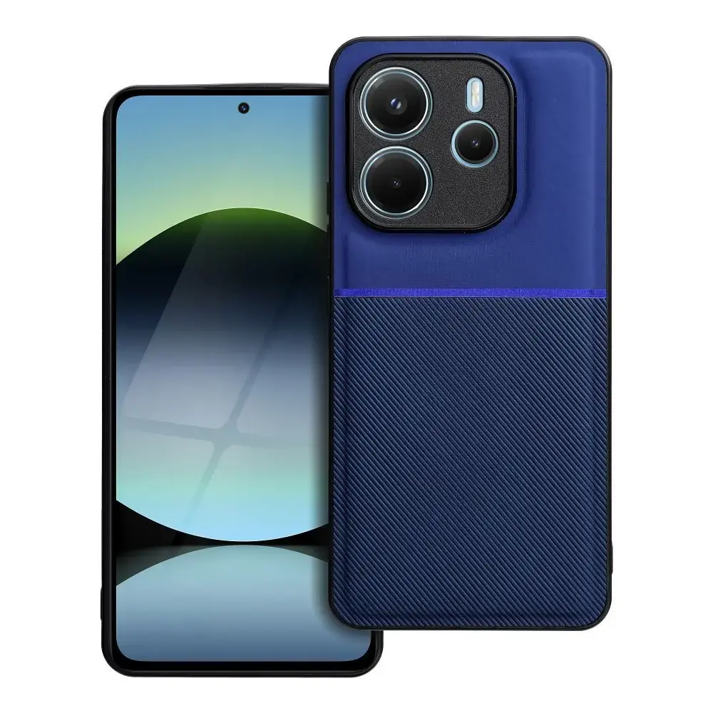 NOBLE case for XIAOMI Redmi Note 14 4G (GLOBAL - 163,25mm x 76,55mm x 8,16mm) blue