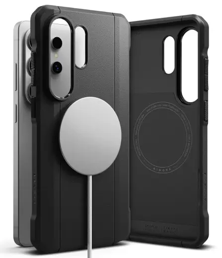 Ringke Onyx Alfa phone case with MagSafe support for Samsung Galaxy S26 Ultra (S948) black