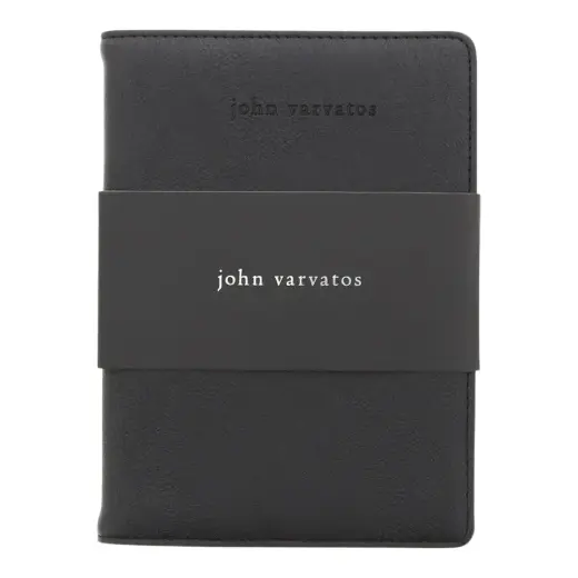 John Varvatos, Notebook, GWP Notebook, Black