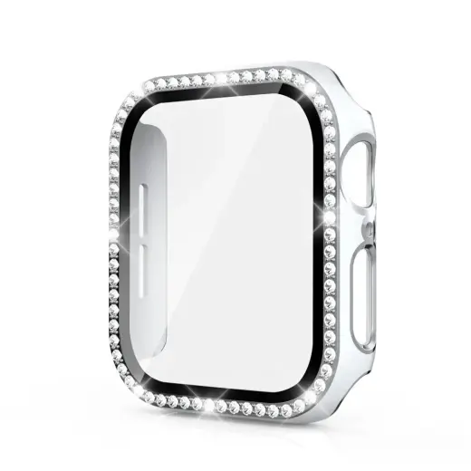Case for Apple Watch 45mm Diamond white-silver