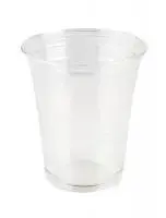 Glāzes PET 250ml, D78mm, H105mm, 0.3kg, 50 gab.