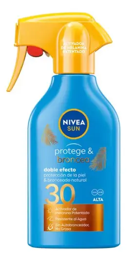 Nivea Sun Protect & Bronze Spray Spf30 270 Ml