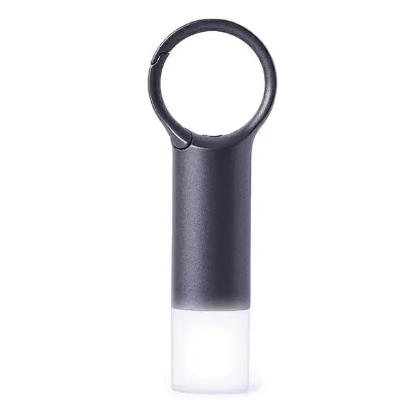 Lexon Nomaday Flash LED Keychain gray/gun LL137X