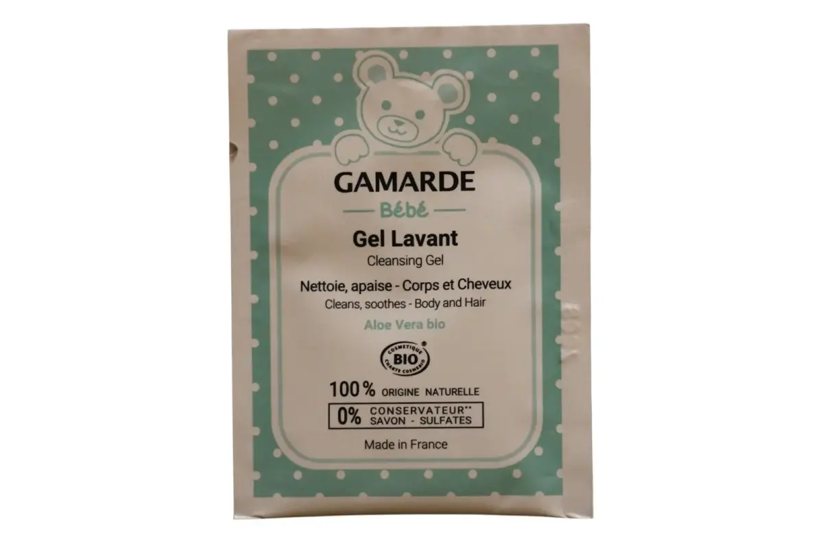 Gamarde Baby, Bio, Cleansing Body Gel, 3 ml *Sample