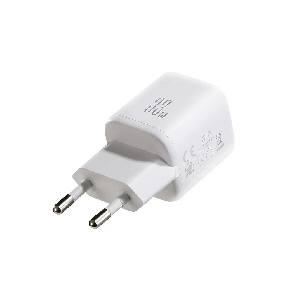 Joyroom JR-TG7 tīkla lādētājs | 33W | USB-A, USB-C | ar USB-C uz USB-C vadu komplektā | balts