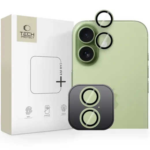 OSŁONA APARATU TECH-PROTECT CAMRING FIT+ IPHONE 17 SAGE