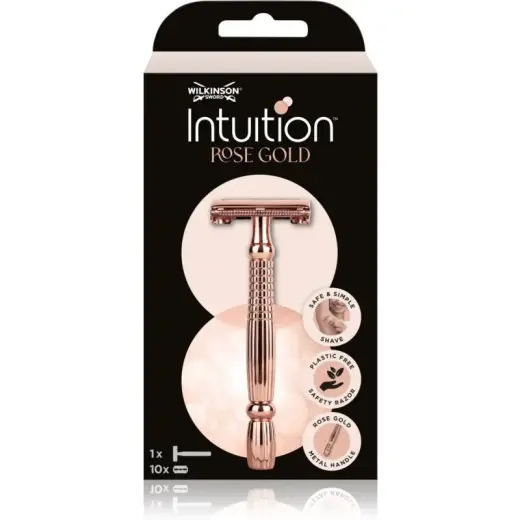 Wilkinson Intuition Double Edge Razor in Rose Gold
