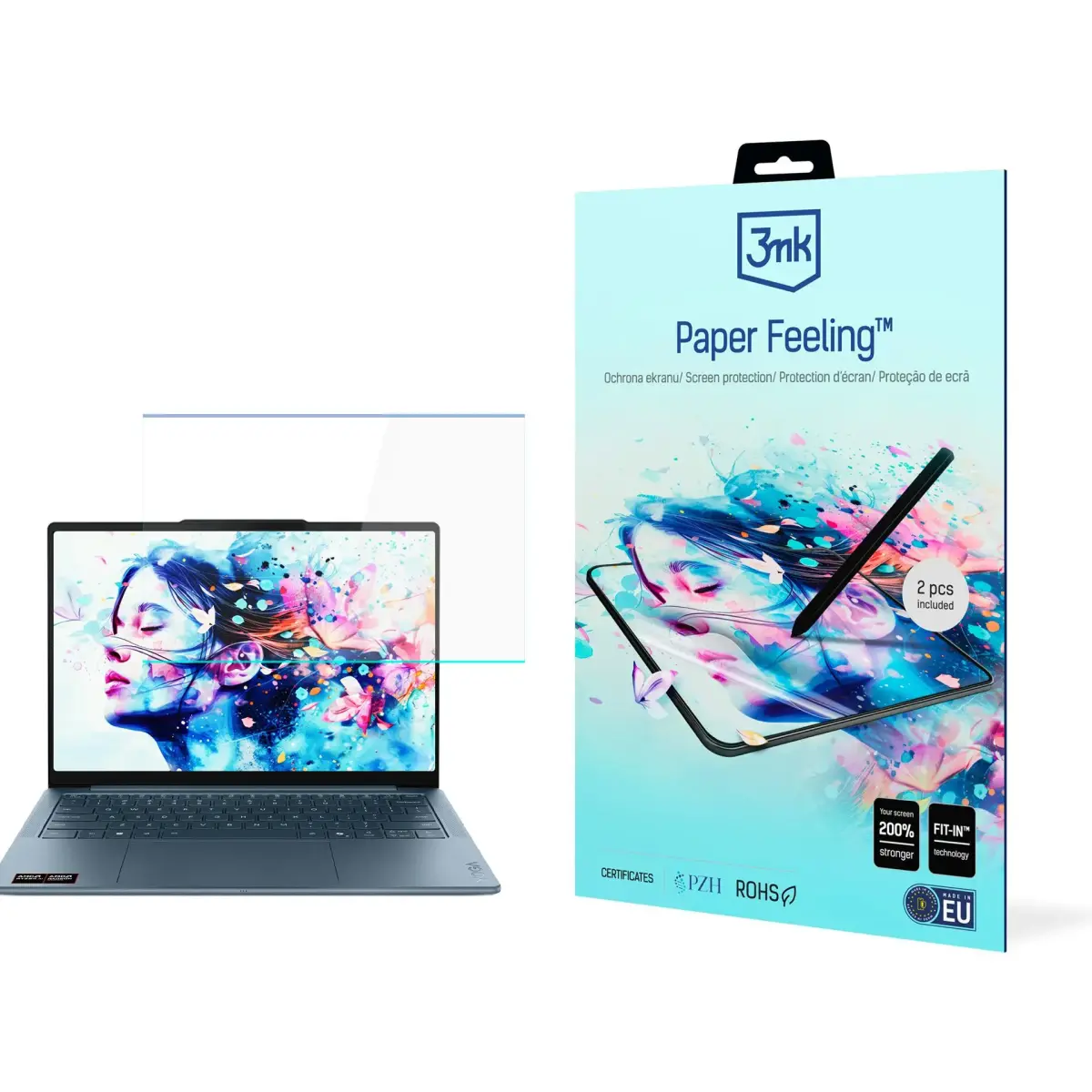 Lenovo Yoga Slim 7 14AKP10 - up to 15" 3mk Paper Feeling