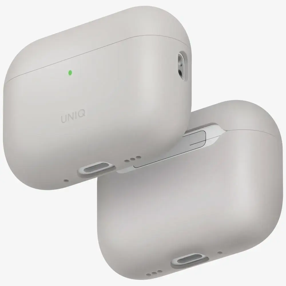 Etui UNIQ Lino do AirPods Pro 3 gen       Silicone beżowy