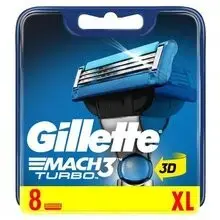 Gillette Turbo Mach 3 - Replacement Head - 12 Pieces