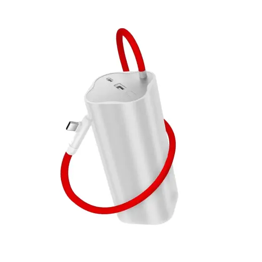 OnePlus SUPERVOOC ārējais akumulators (powerbank) | 20000 mAh | sudraba krāsā
