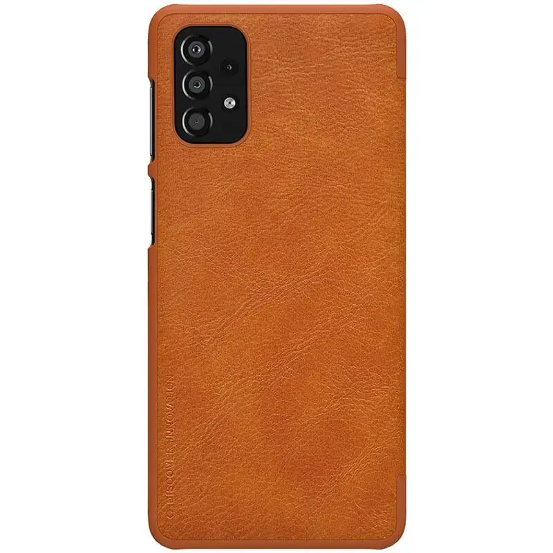 Nillkin Qin Book Case for Samsung Galaxy A33 5G Brown