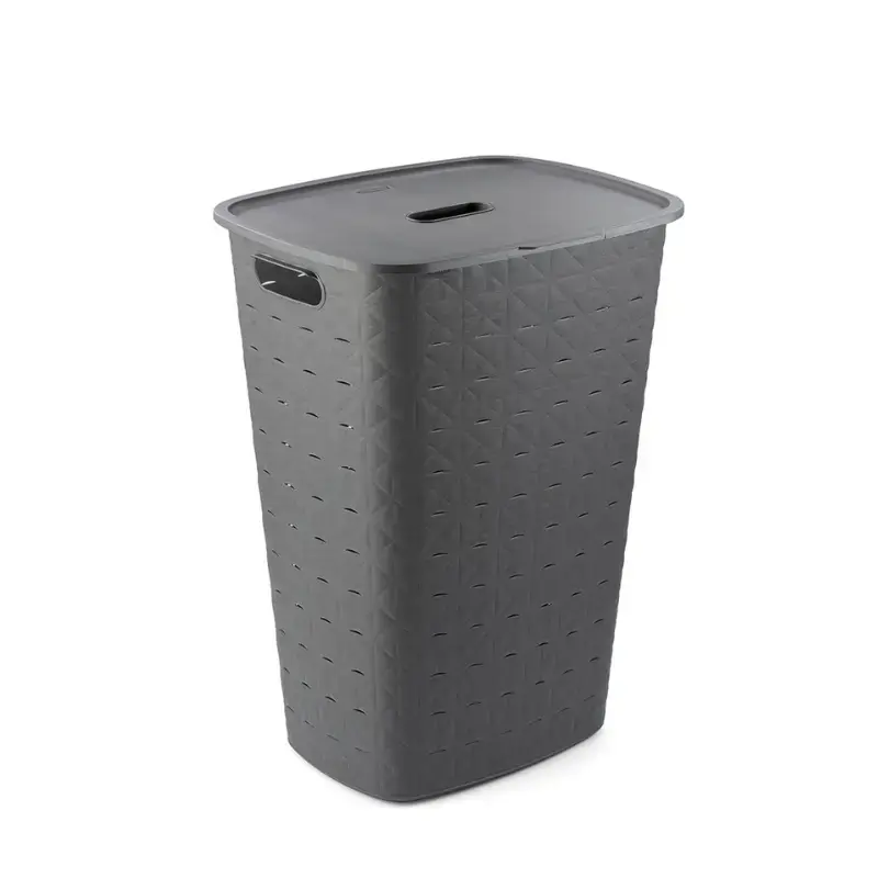 Laundry box Softex 56L 42x31,6x60cm dark grey