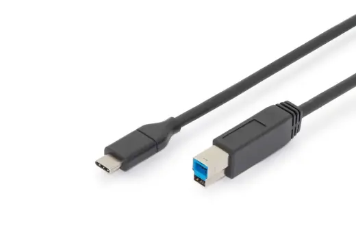 ASSMANN - USB-C cable - 24 pin USB-C to USB Type B - 1.8 m