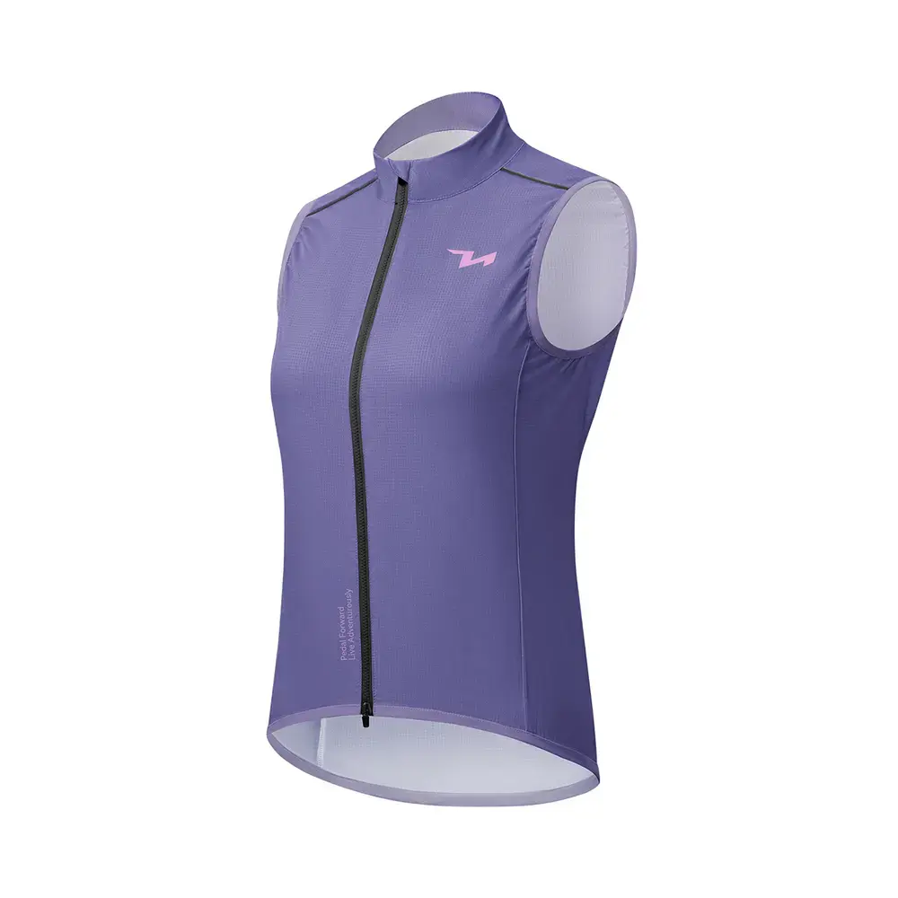 Rockbros MJ008 TVI Windproof Women's Cycling Vest M - Purple