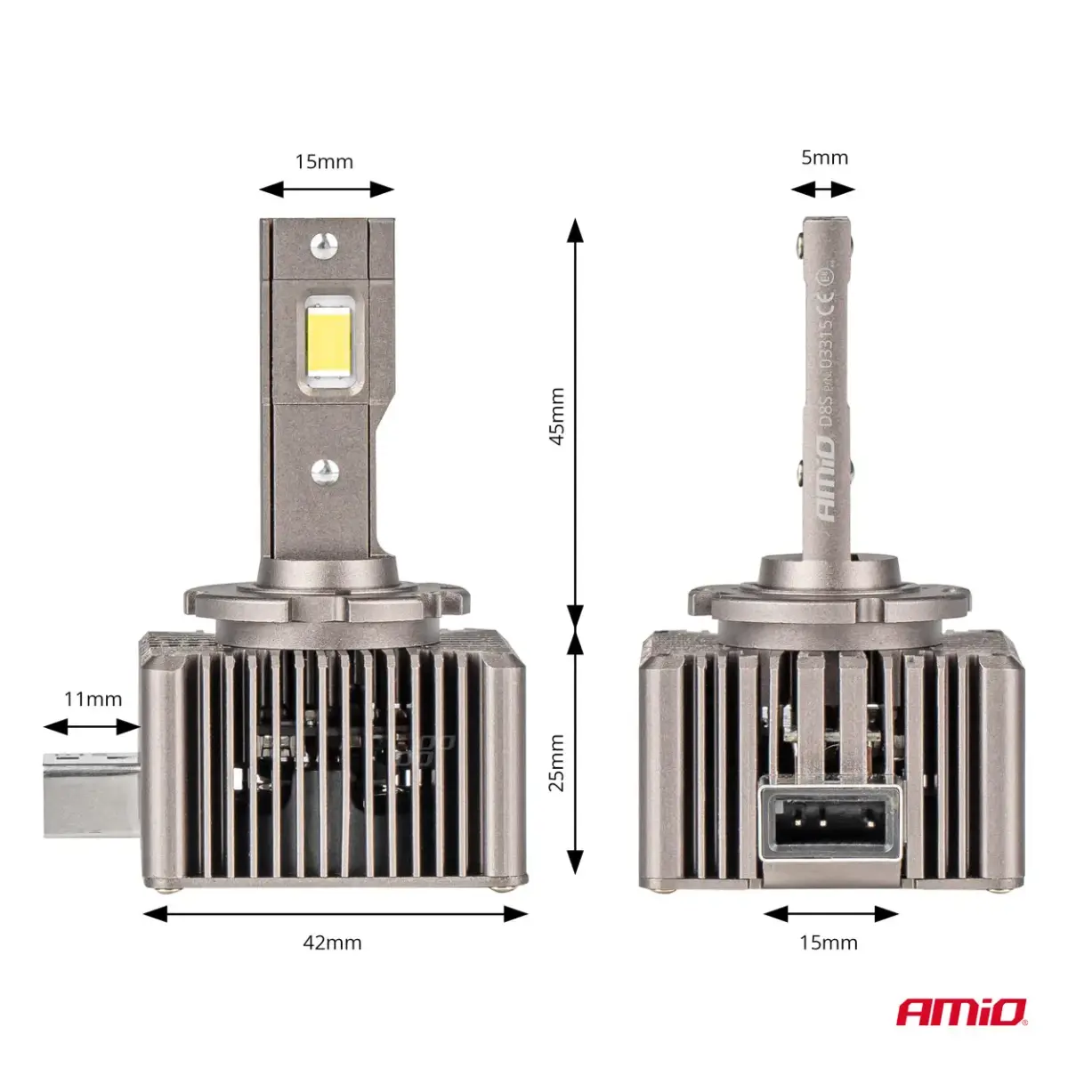 LED Headlights XD Series D8S AMiO-03315