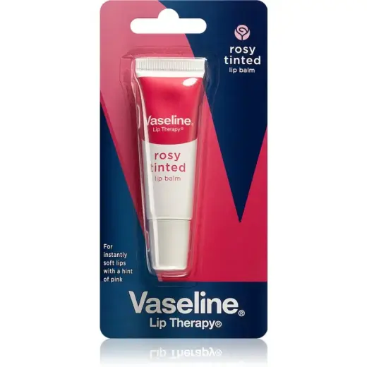 Vaseline Liptherapy Rosy Tinted 'lipbalm' for Instant Softness&pink Hint, 3X10G in White