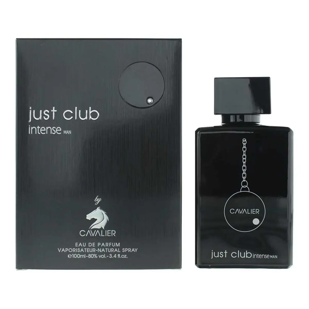 Cavalier, Just Club Intense, Eau De Parfum, For Men, 100 ml