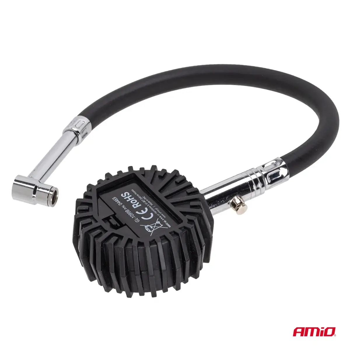 Digital Tire Pressure Gauge with Hose and Bleed Valve 17 bar AMIO-04465