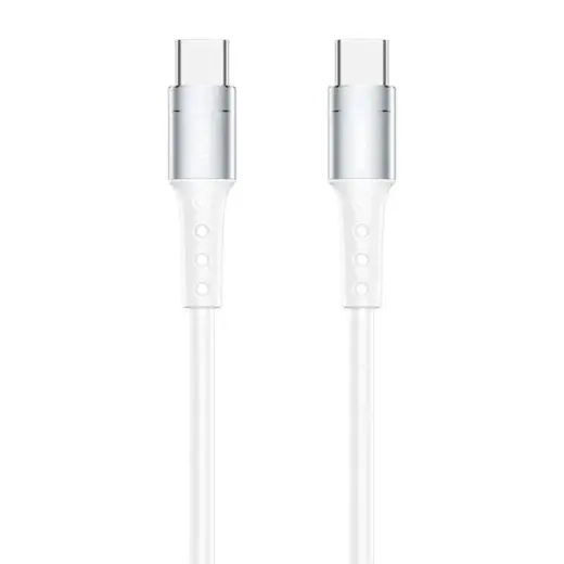 Remax Chaining Series cable USB Type C - USB Type C PD 65W 1m white (RC-198c)