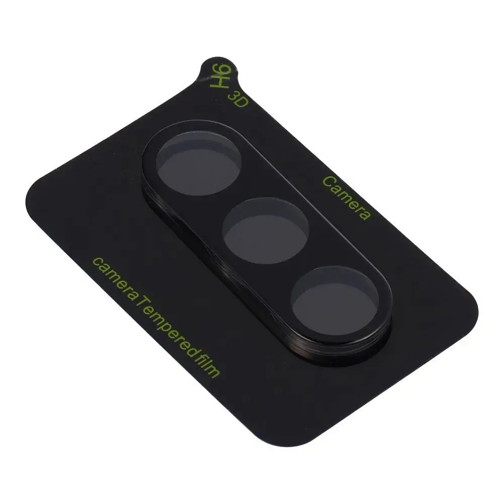 5D Full Glue Camera Tempered Glass - for Samsung Galaxy S25 Plus Black