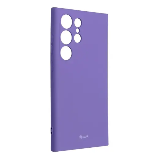 ROAR case ALL DAY COLORFUL JELLY for SAMSUNG S24 Ultra purple